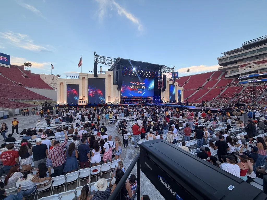Rededicate 250: July 4th Celebration at the historic Los Angeles Memorial Coliseum located in Exposition Park, Los Angeles